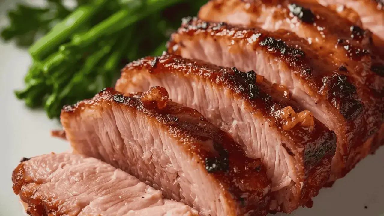 Tranches de magret de canard laqué, prêt à être dégusté. Une recette magret de canard en sauce qui promet un délice.