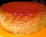 Un délicieux gâteau de riz crémeux, nappé d'un caramel doré et coulant. Un vrai régal pour les yeux et les papilles !